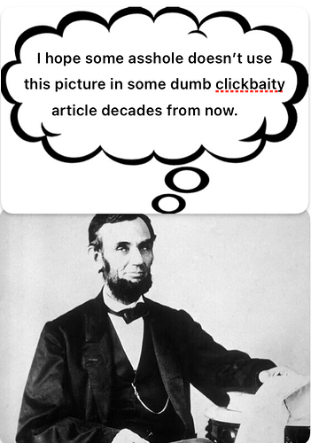 lincoln thoughts